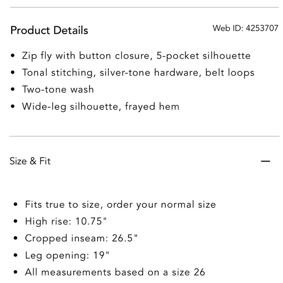 7 for All Mankind Luxe Vintage Alexa High Rise Cropped Jeans - Picture 11 of 12